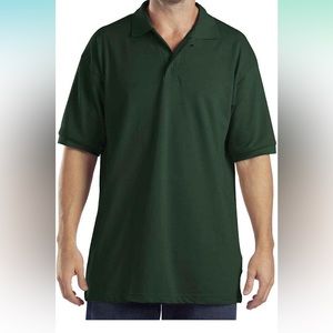 Dickies Men's Big Short-Sleeve Pique Polo Shirt